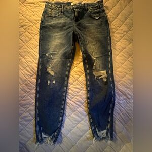 New with partial tag KanCan Midrise Ankle Skinny jeans